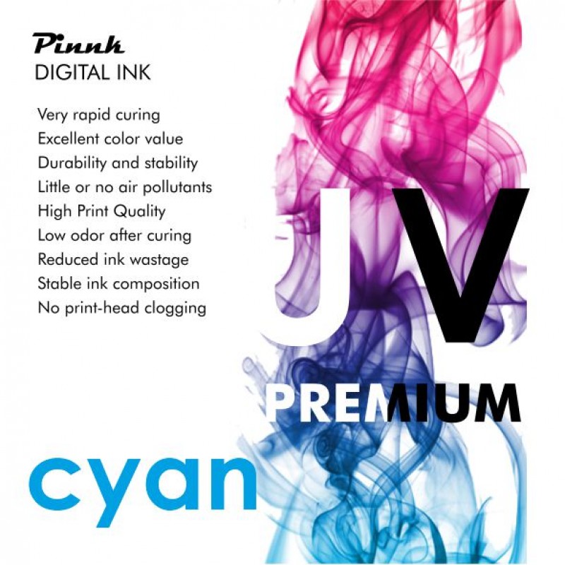 Pinnk Eco UV Mürekkep 500ML Cyan